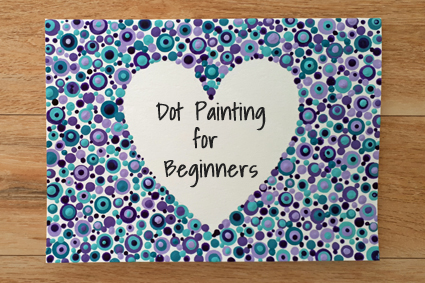dot painting for beginners
