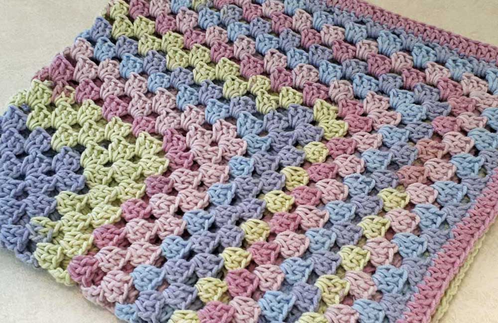 granny square blanket for beginners