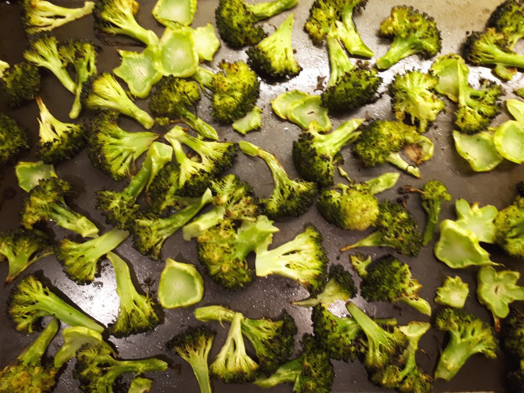 Patricia Fentie Roasted Broccoli on tray image