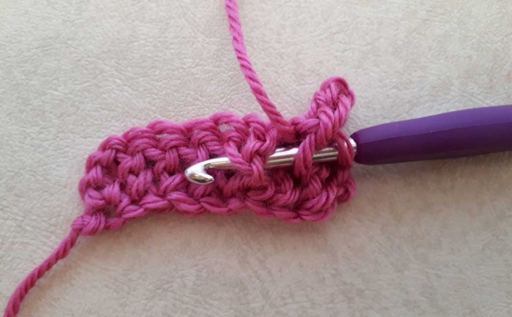 front post double crochet