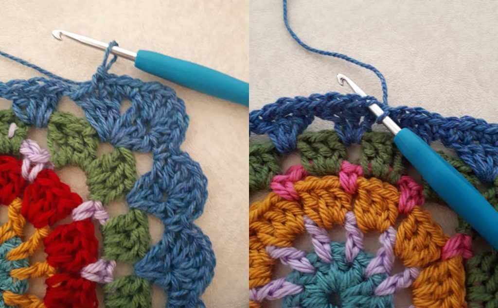 Ferris Wheel Granny Square Shawl Crochet Pattern – Joy of Motion Crochet