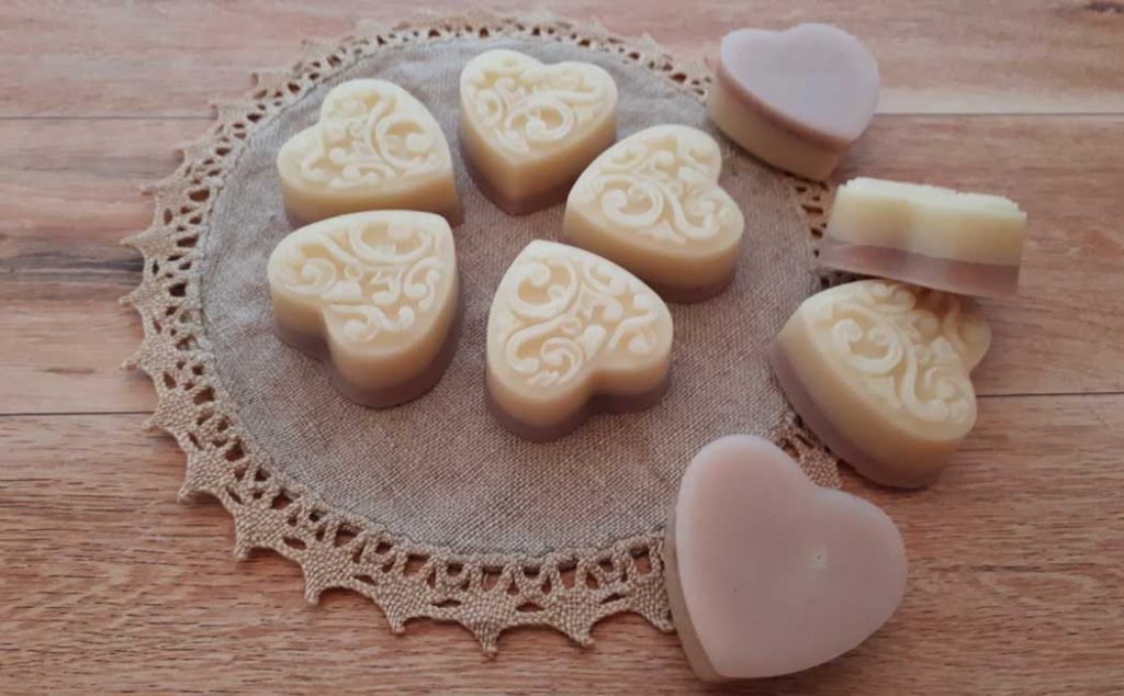 HEART-SHAPED LOTION BAR – Mystical Blossoms
