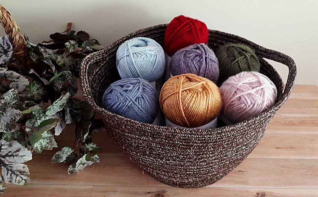 How to Sew a Rope Bowl or Basket - Create ♥ Nurture ♥ Heal ♥