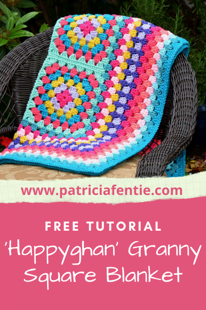 Crochet Granny Square Blanket Tutorial Create Nurture Heal