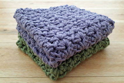crochet dish cloth pattern