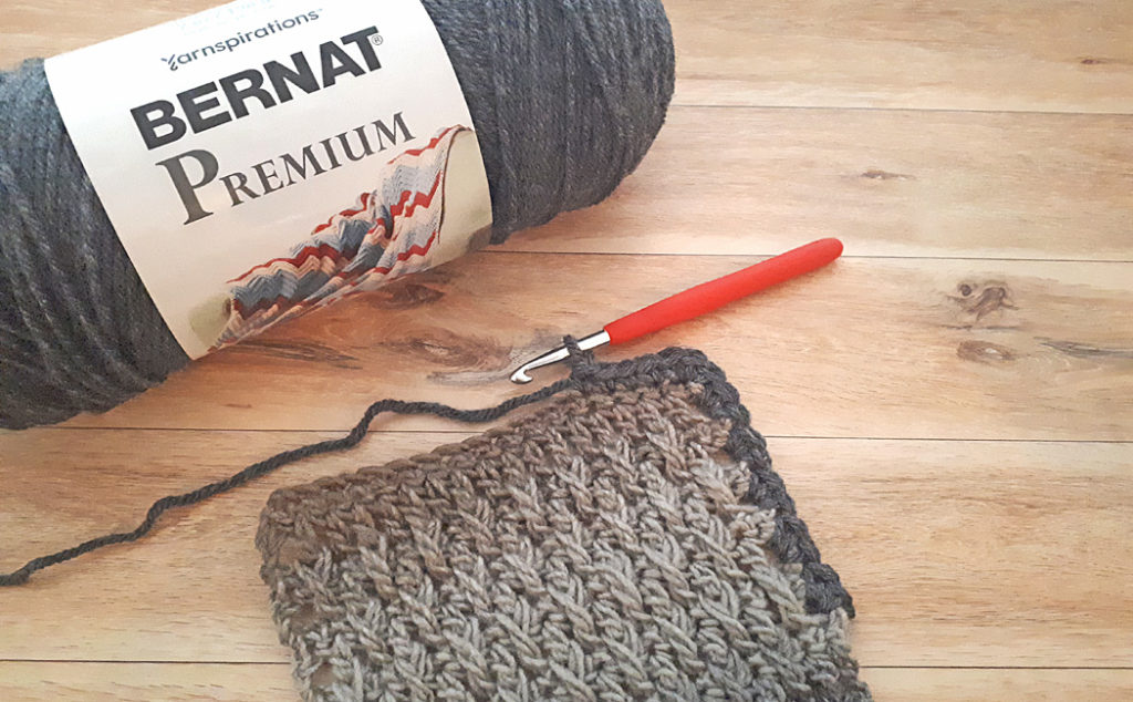how to crochet a man's scarf for beginners finishing border
