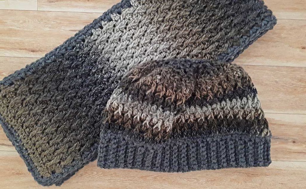 Crochet Hat AND Scarf SET Tutorial 