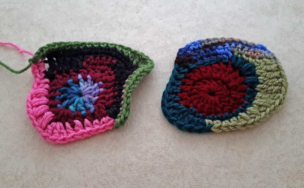 an introduction to free-form crochet scrumbles