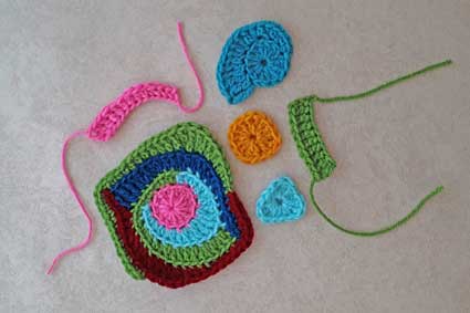 free-form crochet beginning shapes