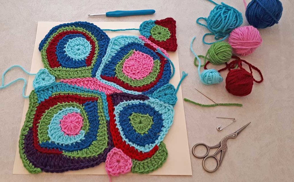 Freeform Crochet supplies