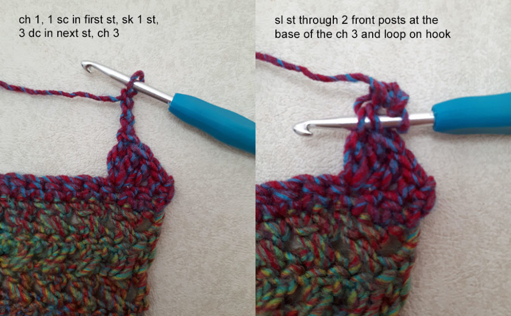 easy crocheted scarf fan stitch