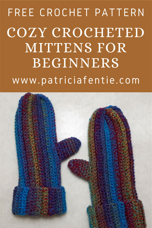 Cozy Crocheted Mittens for Beginners Pinterest Gold