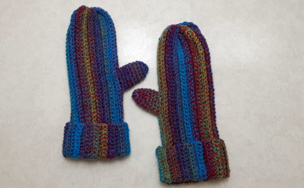 Cozy Crocheted Mittens for Beginners Finished