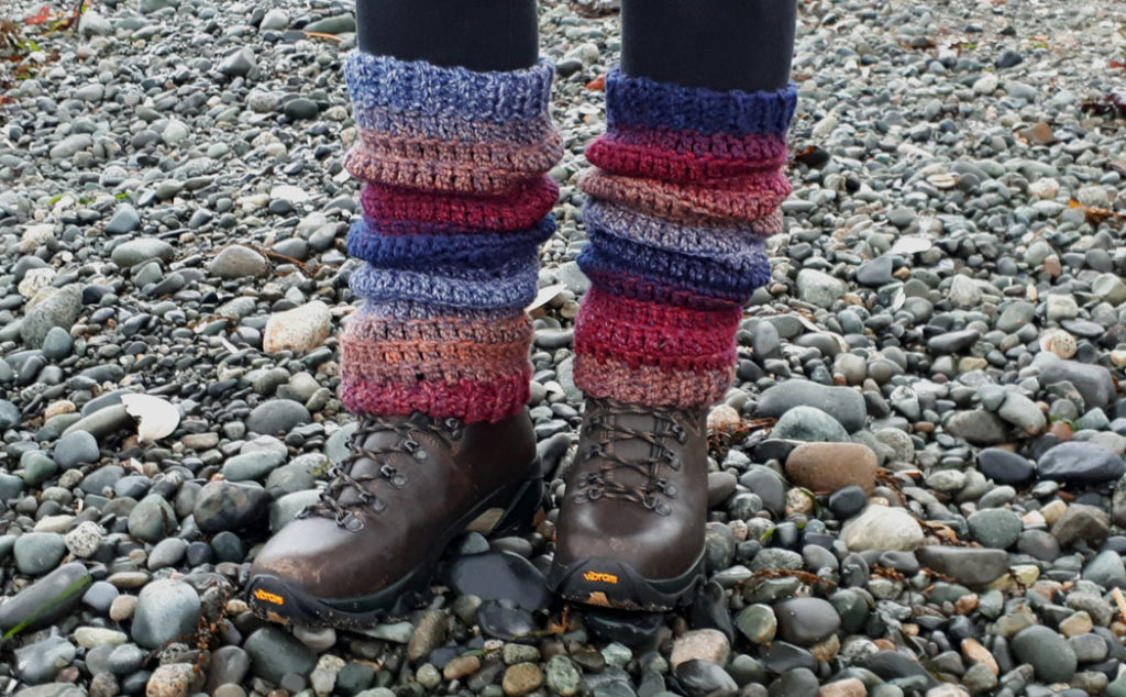 how to crochet leg warmers for beginners slouched