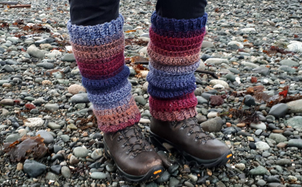 how to crochet leg warmers for beginners