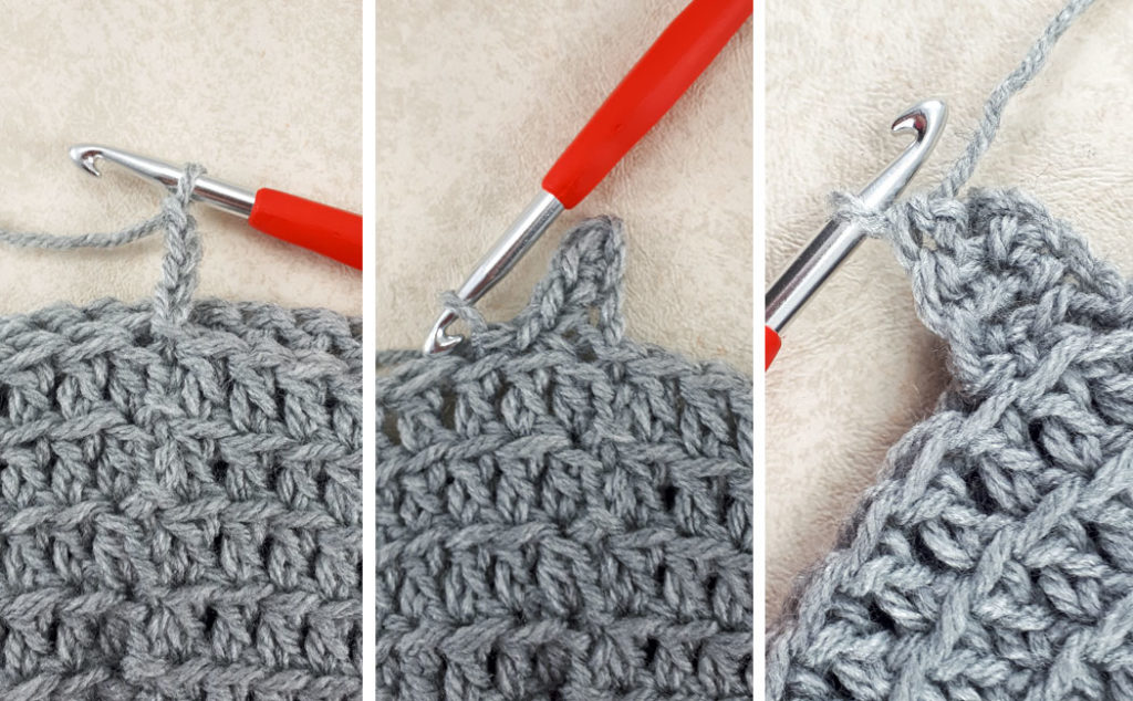 Super easy crocheted beanie brim