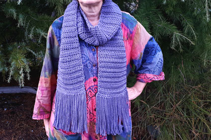 simple scarf for beginners
27 great Christmas crochet projects