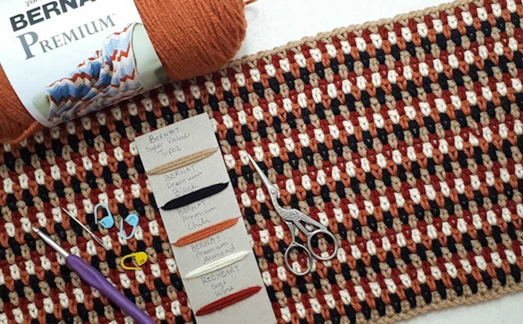 easy crocheted sweater vest pattern supplies