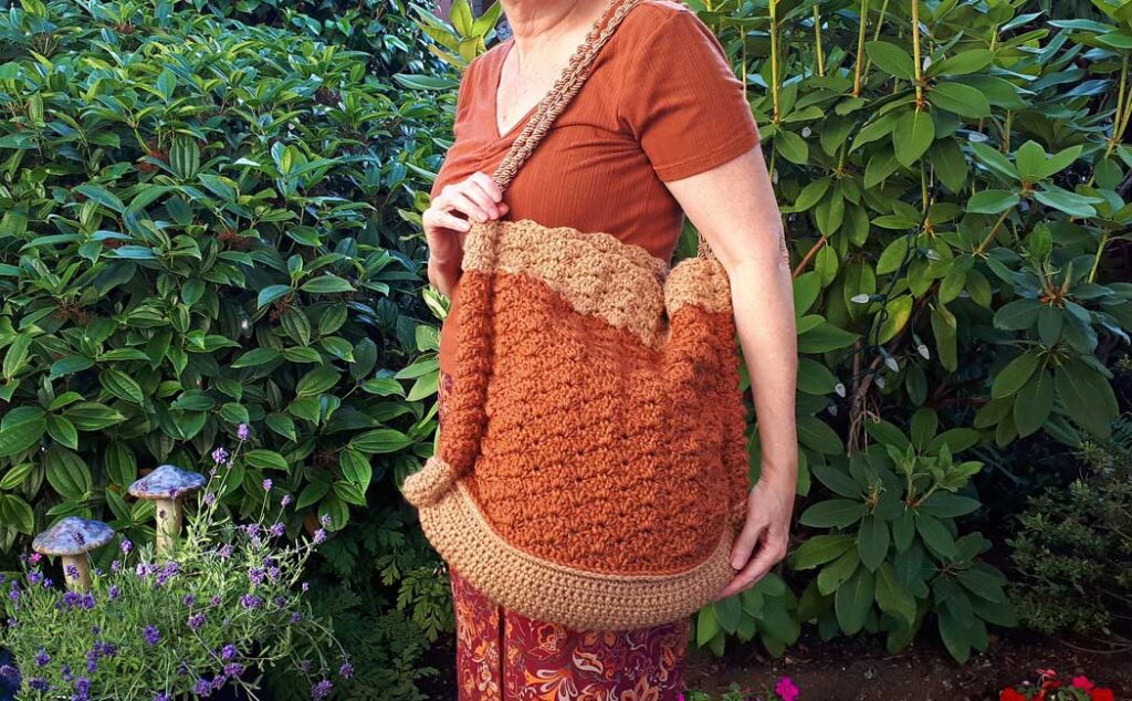 easy crocheted summer bag