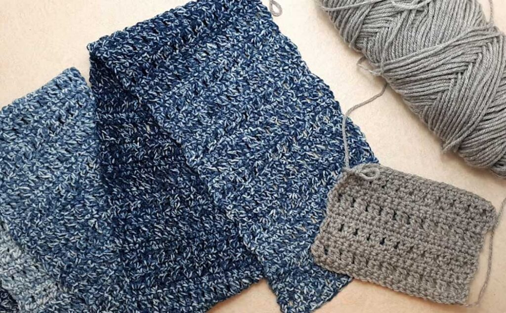 easy crocheted unisex scarf