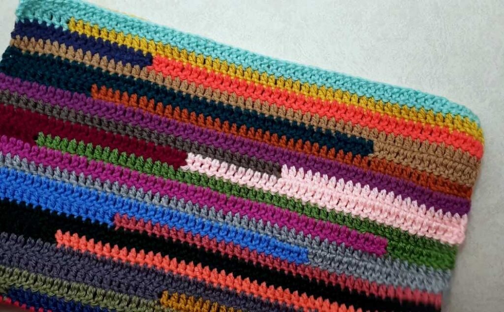 Crocheted Comfort Blanket for Pet Rescue Centers 