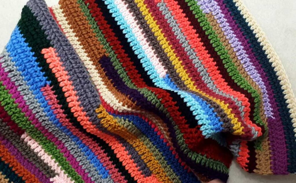 Crocheted Comfort Blanket for Pet Rescue Centers cozy