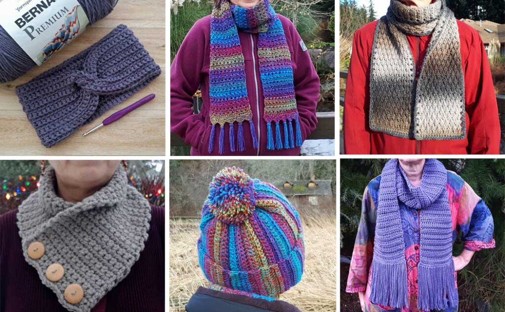 Lots of Handmade Christmas Gift Ideas scarves
