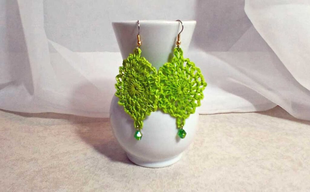 easy crocheted earrings