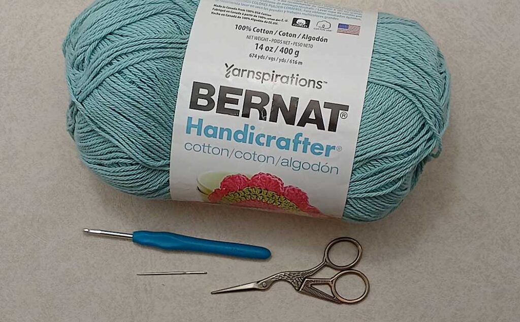 Large crocheted square motif supplies